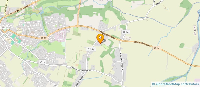 localisation de l'entreprise LE CHEMIN VERT à SAINT-LYS