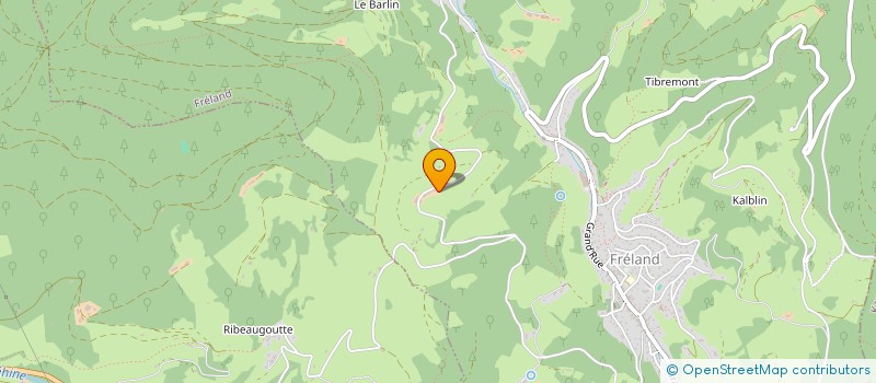 localisation de l'entreprise LE CHENE  FRELAND