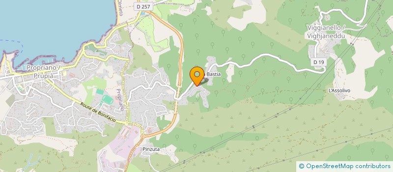 localisation de l'entreprise LE CHENE à VIGGIANELLO