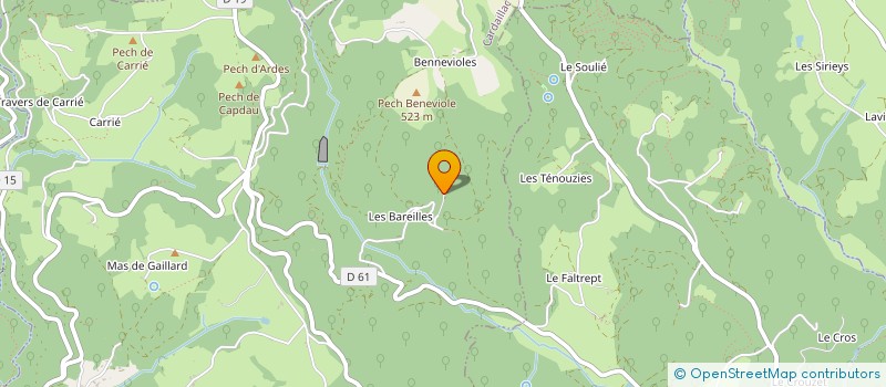 localisation de l'entreprise LE CHENE DE MINET  CORN