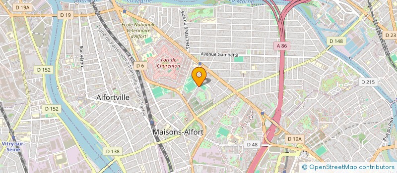 localisation de l'entreprise LE CHENE DU PARC à MAISONS-ALFORT