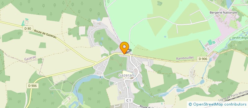 localisation de l'entreprise LE CHENE DU PRESIDENT  GAZERAN