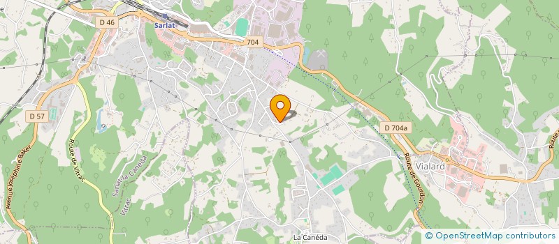 localisation de l'entreprise LE CHENE VERT à SARLAT-LA-CANEDA