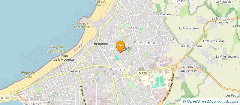 localisation de l'entreprise LE CHENE VERT à SAINT-MALO