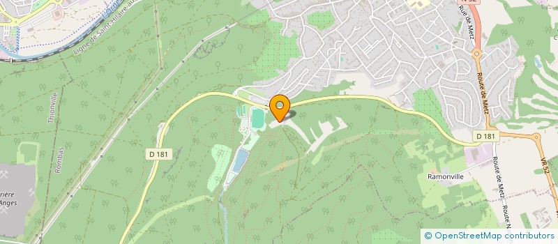 localisation de l'entreprise LE CHEVAL AUTREMENT  ROMBAS