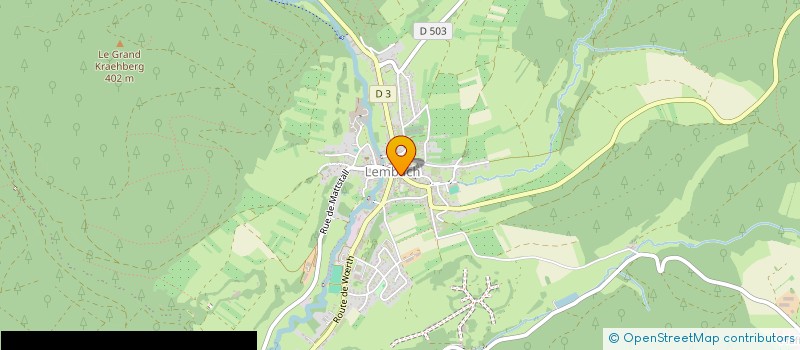 localisation de l'entreprise LE CHEVAL BLANC  LEMBACH