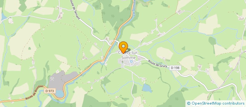 localisation de l'entreprise LE CHEVAL BLANC  CRESSY-SUR-SOMME