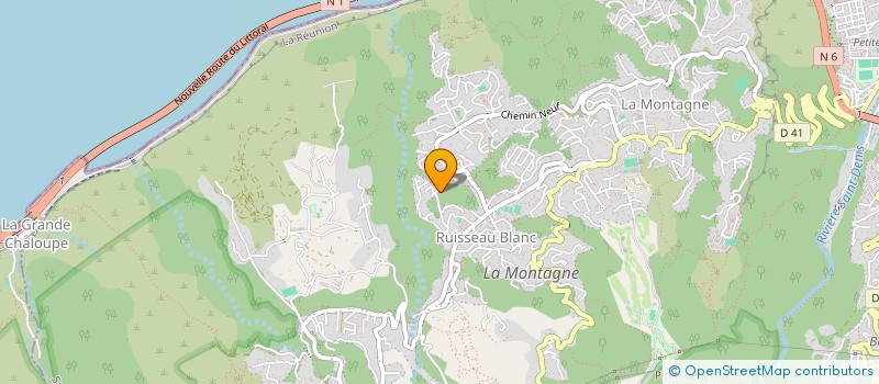 localisation de l'entreprise LE CHEVAL DE JADE  SAINT-DENIS