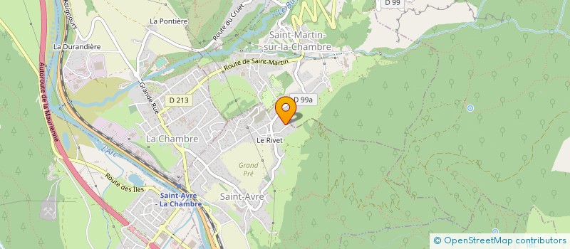 localisation de l'entreprise LE CHEVAL NOIR  SAINT-AVRE