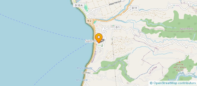 localisation de l'entreprise LE CHEVALET à SAINT-PIERRE