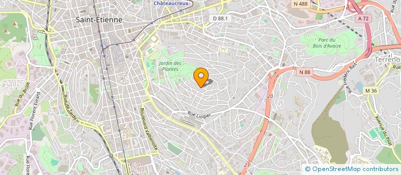 localisation de l'entreprise LE CHEVALIER  SAVIGNEUX