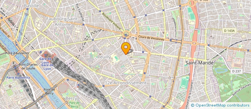 localisation de l'entreprise LE CHEVEU DANS LA SOUPE  PARIS