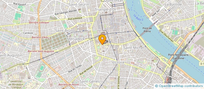 localisation de l'entreprise LE CHEVEULIER  BORDEAUX