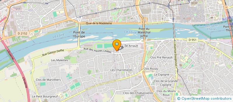 localisation de l'entreprise LE CHEVILLY  ORLEANS