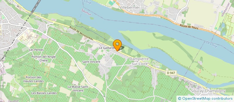localisation de l'entreprise LE CHIC à SAUMUR