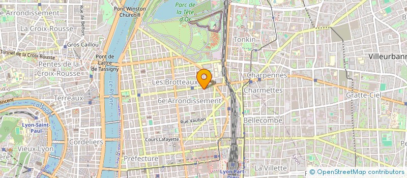 localisation de l'entreprise LE CHIC AFRIQUE à LYON