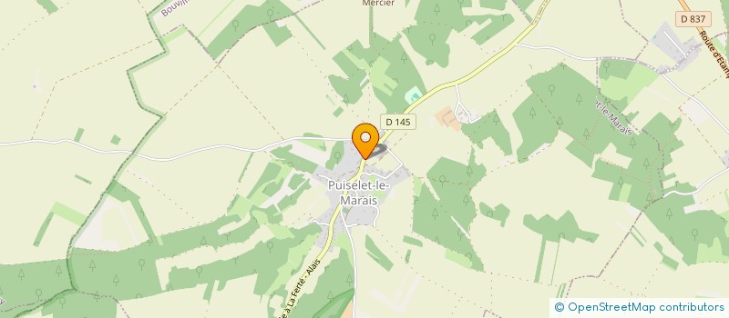 localisation de l'entreprise LE CHIC C'EST FRIP à LE MEREVILLOIS