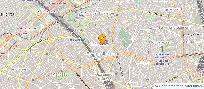 localisation de l'entreprise LE CHIC DE CAROL  PARIS