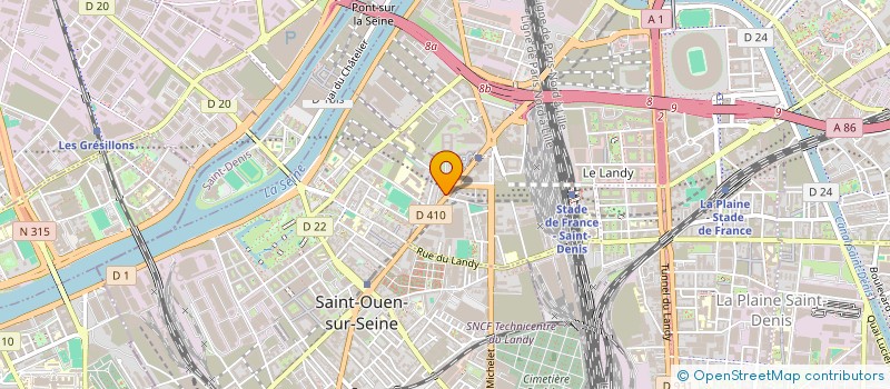 localisation de l'entreprise LE CHICHI PONPON à SAINT-DENIS