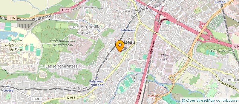 localisation de l'entreprise LE CHICHRANE  PALAISEAU