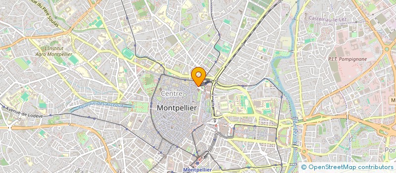 localisation de l'entreprise LE CHICKEN BABA à MONTPELLIER