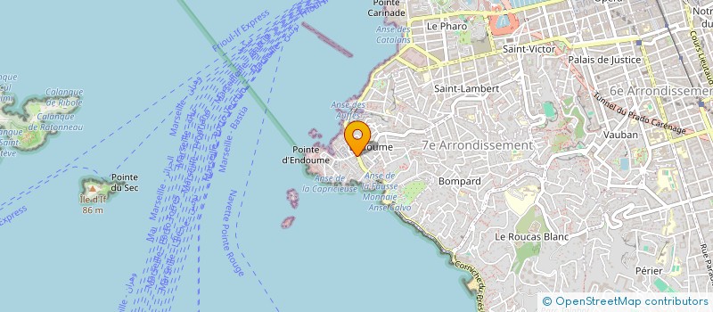 localisation de l'entreprise LE CHIEN BOTTE  MARSEILLE