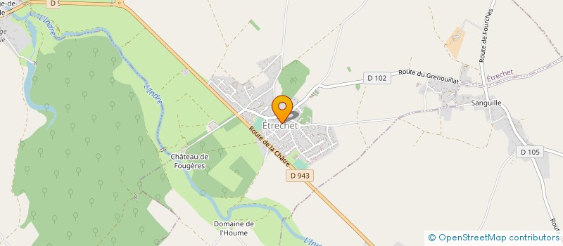 localisation de l'entreprise LE CHINEUR ETRECHOIS à ETRECHET
