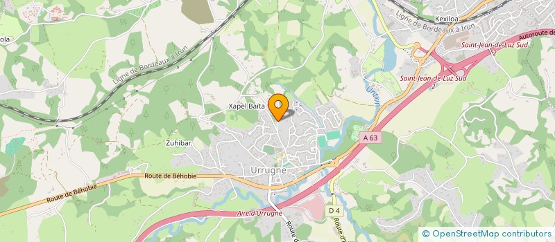 localisation de l'entreprise LE CHIPIRON LECTEUR - TXIPIROI IRAKURLEA à HENDAYE