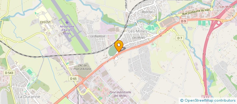 localisation de l'entreprise LE CHOC  AIX-EN-PROVENCE