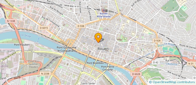 localisation de l'entreprise LE CHOCOLATE BAR à ROUEN