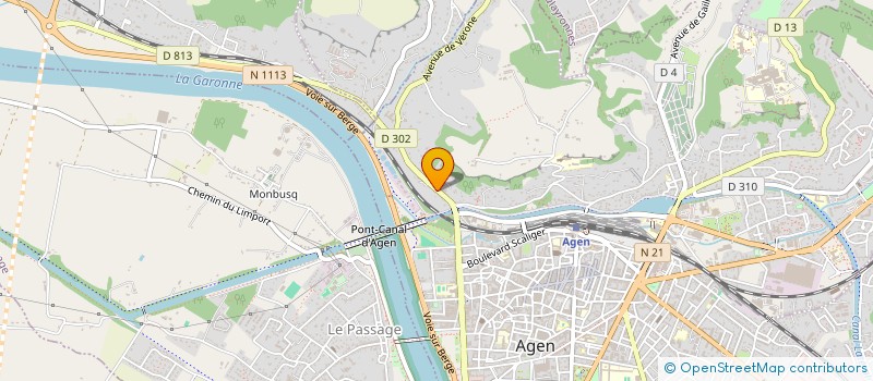 localisation de l'entreprise LE CHOEUR DU VENI CREATOR  AGEN