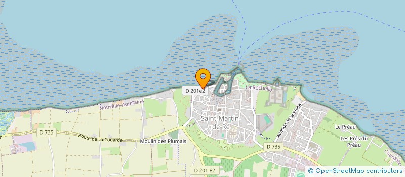 localisation de l'entreprise LE CHOIX DU ROI  SAINT-MARTIN-DE-RE