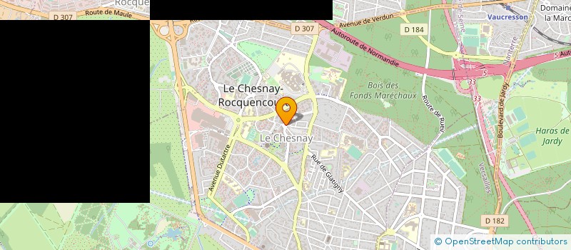 localisation de l'entreprise LE CHOIX PAR L'IMAGE à LE CHESNAY-ROCQUENCOURT