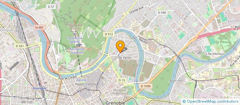 localisation de l'entreprise LE CHOUAN à GRENOBLE