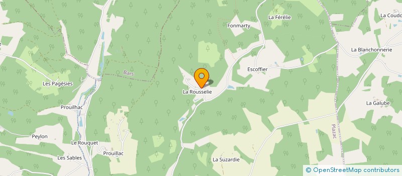 localisation de l'entreprise LE CHOUETTE LIEU  PLAZAC