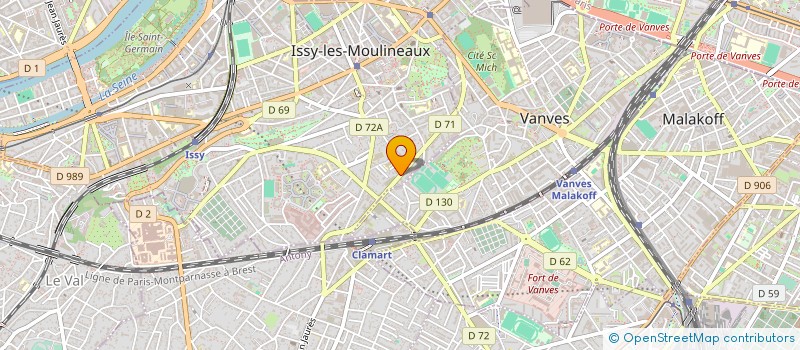 localisation de l'entreprise LE CHROME DRANCEEN à ISSY-LES-MOULINEAUX