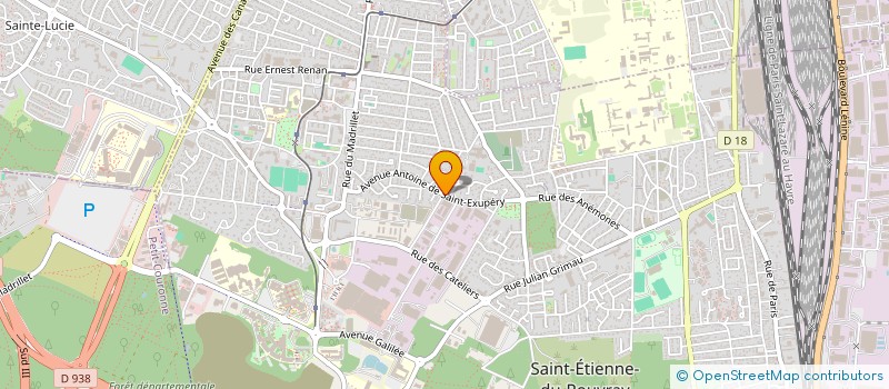 localisation de l'entreprise LE CHROME DUR à SAINT-ETIENNE-DU-ROUVRAY