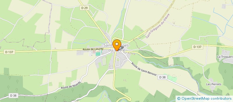 localisation de l'entreprise LE CHT'I GEORGES  SAINT-GEORGES-DU-VIEVRE