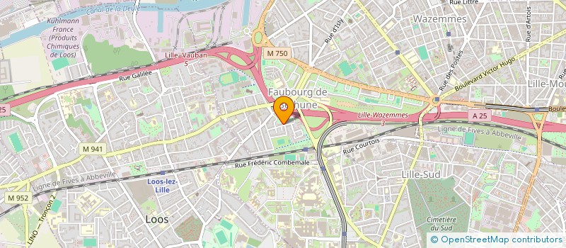 localisation de l'entreprise LE CHTI-DROMADAIRE à LILLE