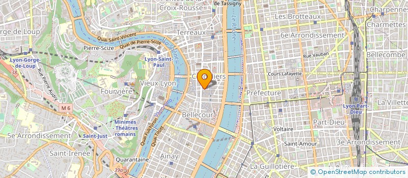 localisation de l'entreprise LE CHUPA BAR  VILLEURBANNE