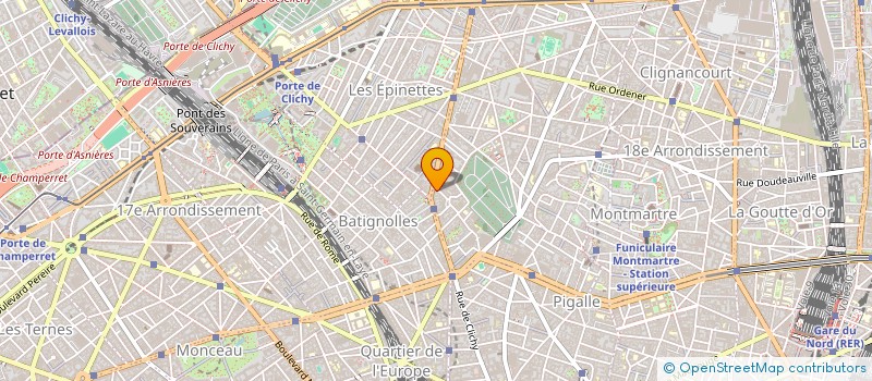 localisation de l'entreprise LE CIEL CHEZ VOUS  PARIS