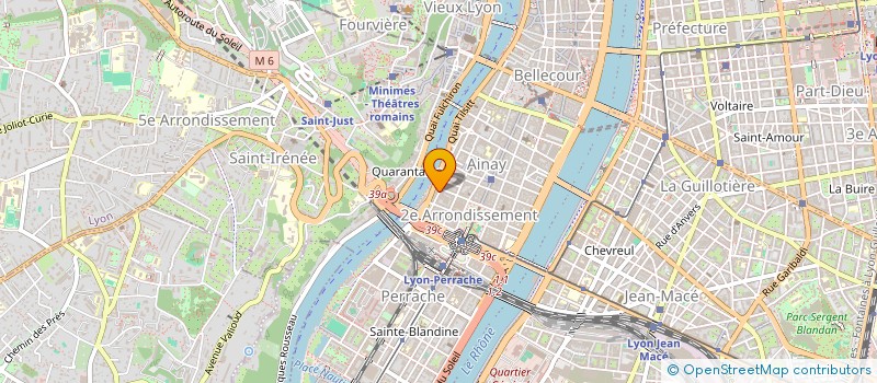 localisation de l'entreprise LE CIGAL SNC  LYON