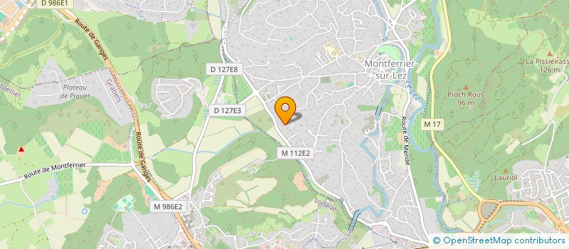 localisation de l'entreprise LE CIGALON  MONTFERRIER-SUR-LEZ