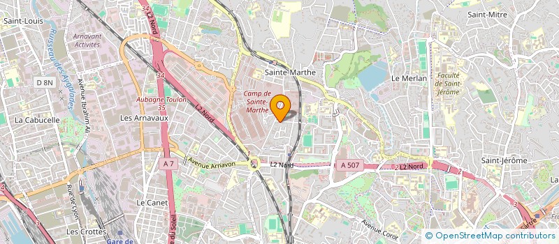 localisation de l'entreprise LE CIGALON CAFE à MARSEILLE