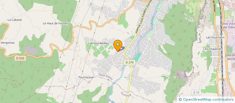 localisation de l'entreprise LE CIGALOU à SAINT-PERAY