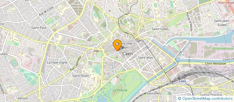 localisation de l'entreprise LE CILAOS à CAEN