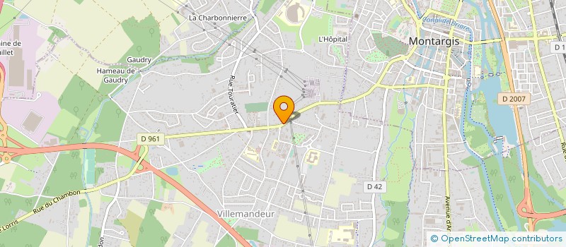 localisation de l'entreprise LE CIMENT ROUTE à VILLEMANDEUR