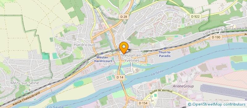 localisation de l'entreprise LE CIMMERIEN  MEULAN-EN-YVELINES