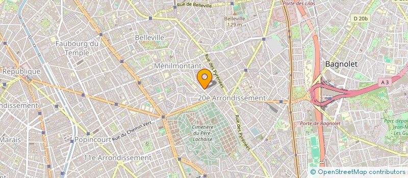 localisation de l'entreprise LE CINEMA, CENT ANS DE JEUNESSE !  PARIS