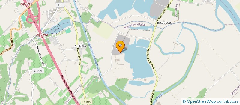 localisation de l'entreprise LE CINEMA DU GHETTO  BUZET-SUR-BAISE